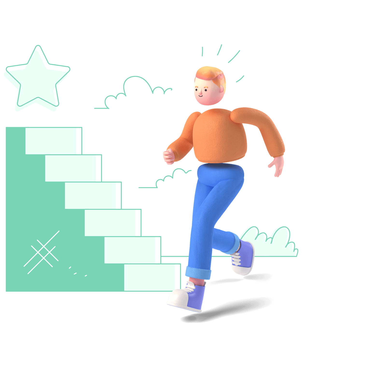 achievements character builder stairs promotion accomplishment achievement